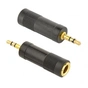 Перехідник 6.35мм F to M 3.5 мм Cablexpert (A-6.35F-3.5M) - зменшене зображення 1