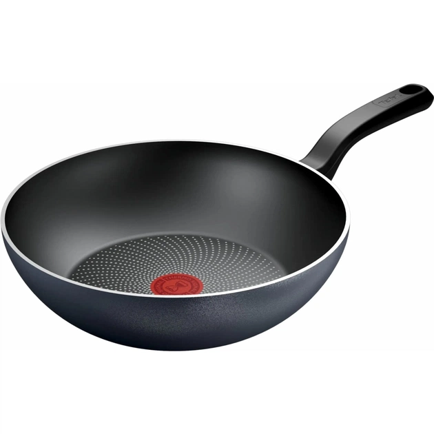 Сковорода Tefal ВОК So'' Light, 28 см, алюміній, бакеліт, чорний (H0561942) - зображення 1