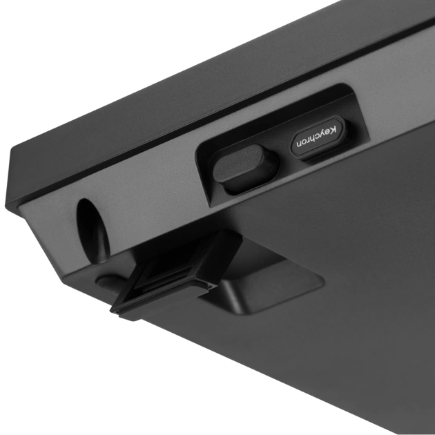 Клавіатура Keychron V5 Max Gateron Jupiter Banana Knob Hot-Swap QMK Wireless/Bluetooth/USB-А UA Black (V5M-D4-UA) - picture 10