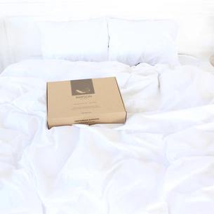 Постільна білизна MirSon Ranforce Elite 11-2107 White 220х240 King Size (2200004706474) зображення 1
