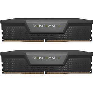 Модуль пам'яті для комп'ютера DDR5 32GB (2x16GB) 6000 MHz Vengeance Black Corsair (CMK32GX5M2B6000C30) зображення 1