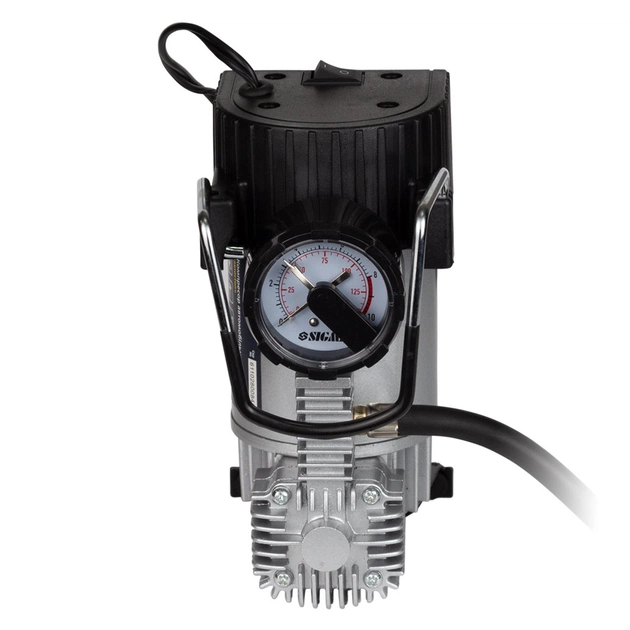 Автомобільний компресор Sigma 12В, 180Вт, 37л/мин, 10бар (6170251) - picture 5