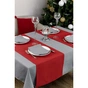 Доріжка на стіл Прованс Merry Christmas червона 40x140 см (031478) - зменшене зображення 4
