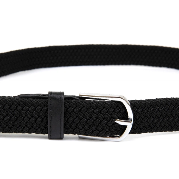Ремінь Vintage Текстильний жіночий Чорний (20546) - зображення 7