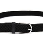 Ремінь Vintage Текстильний жіночий Чорний (20546) - зменшене зображення 7