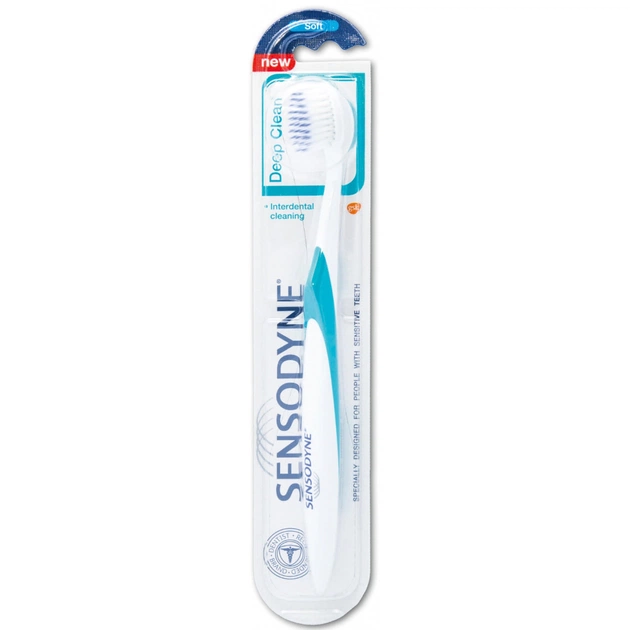 Зубная щетка Sensodyne Глубокое Очищение Мягкая (5054563029669) - изображение 1