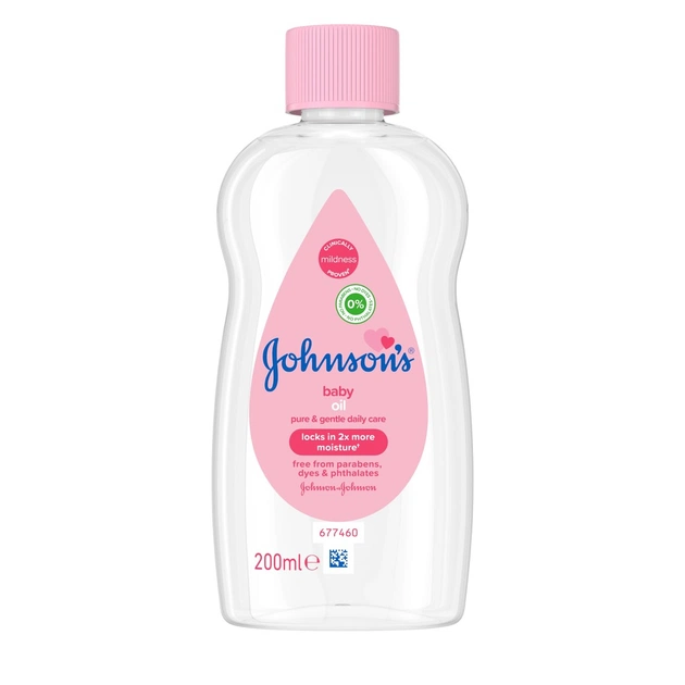 Дитяча олія Johnson’s baby 200 мл (3574669909594) - зображення 1