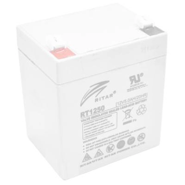 Батарея к ИБП Ritar AGM RT1250, 12V-5Ah (RT1250) - изображение 1