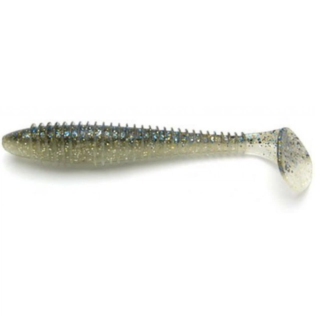 Силікон рибальський Keitech Swing Impact FAT 3.8" (6 шт/упак) ц:418 bluegill flash (1551.00.84) - изображение 1