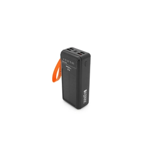 Батарея універсальна ACL 30000mAh, Solar, 22.5W, cables Type-C + Lighting, Black (ACL PW-141) зображення 1