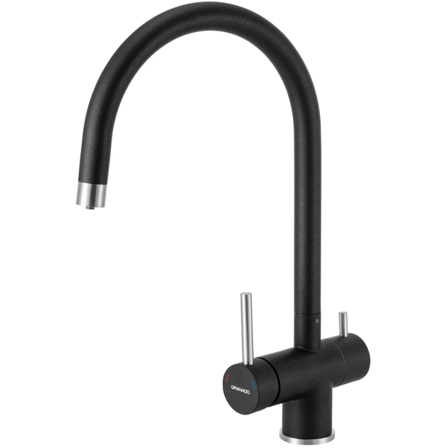 Смеситель GRANADO Caspe black shine (gz0801) - изображение 1