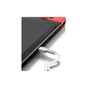Дата кабель USB-C to Lightning 2.0m Cafule Metal PD 20W white Baseus (CATLJK-B02) - зменшене зображення 7