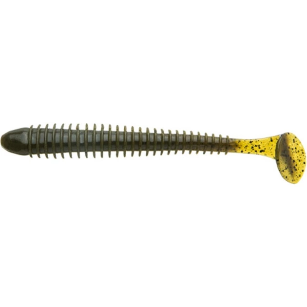 Силикон рыболовный Keitech Swing Impact 4.5" 101 Green Pumpkin PP. (1551.06.14) - изображение 1