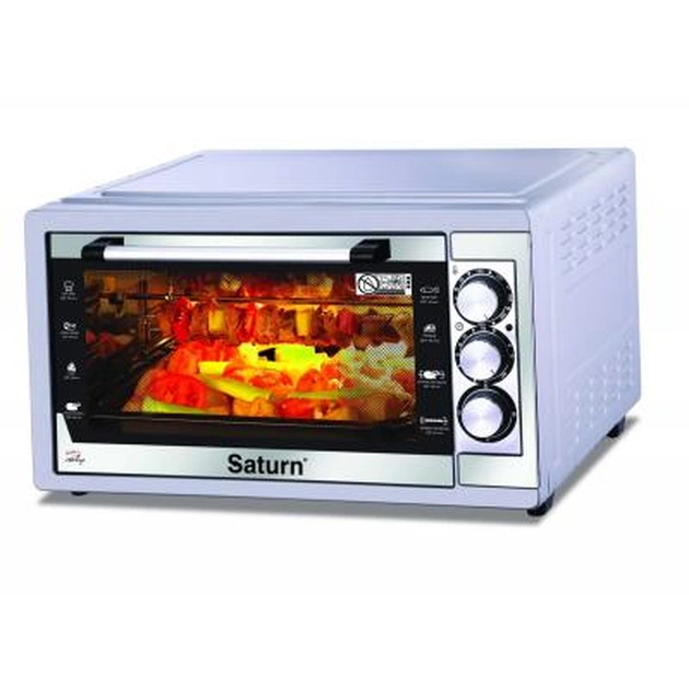 Електропіч Saturn ST-EC10708 Gray - изображение 1