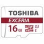 Карта пам'яті Toshiba 16GB microSDHC class 10 (THN-M302R0160EA) - зменшене зображення 2