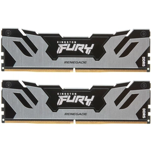 Модуль пам'яті для комп'ютера DDR5 48GB (2x24GB) 6400 MHz Renegade Silver XMP Kingston Fury (ex.HyperX) (KF564C32RSK2-48) зображення 1