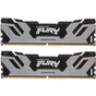 Модуль пам'яті для комп'ютера DDR5 48GB (2x24GB) 6400 MHz Renegade Silver XMP Kingston Fury (ex.HyperX) (KF564C32RSK2-48) - зменшене зображення 1