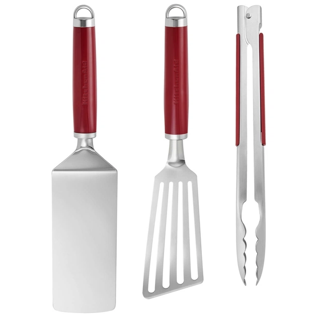 Набір для барбекю KitchenAid Coreline, 3 предмета, червоний (KAG930OHERE) - picture 1