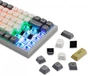 Клавіатура бездротова Motospeed SK84 Outemu Blue Grey (mtsk84mb) - зменшене зображення 2