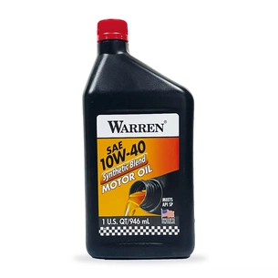 Моторна олива Warren Synthetic blend 10W-40, 0,946л зображення 1