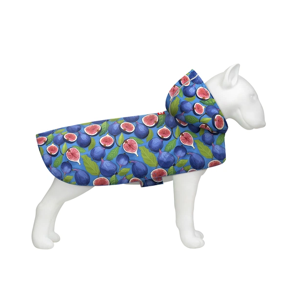 Дождевик для животных WAUDOG Clothes Накидка с капюшоном Инжир S (356-4053) - изображение 1