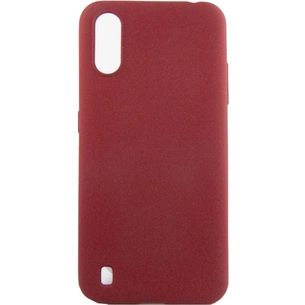 Чохол до мобільного телефона Dengos Carbon Samsung Galaxy A01, red (DG-TPU-CRBN-55) (DG-TPU-CRBN-55) зображення 1