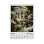Календар Buromax настінний А2 2027 рік, 1 пружина, Fairytale landscapes (BM.210651) - зменшене зображення 6