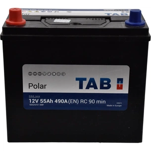 Акумулятор автомобільний TAB 55 Ah/12V Polar S Japan (246 755) зображення 1