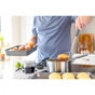 Шумовка KitchenAid Classic 35,5 см сірий (KHA010OHCHGG) - зменшене зображення 4