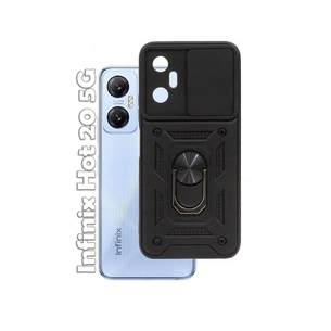 Чохол до мобільного телефона BeCover Military Infinix Hot 20 5G (X666B) Black (709094) зображення 1