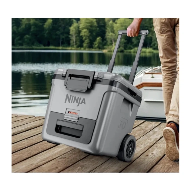 Термобокс Ninja FrostVault 28L Hard Coole Grey (FB230EUGY) - зображення 3