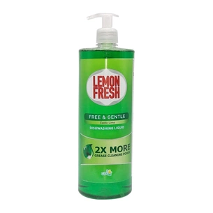 Засіб для ручного миття посуду Lemon Fresh Лайм 1 л (4820167005801) зображення 1