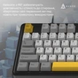 Клавіатура Ajazz AK980 MAX Magnetic Switch USB UA Black/Grey/Yellow (AK980-MAX-M-BGY) - уменьшенное изображение 11