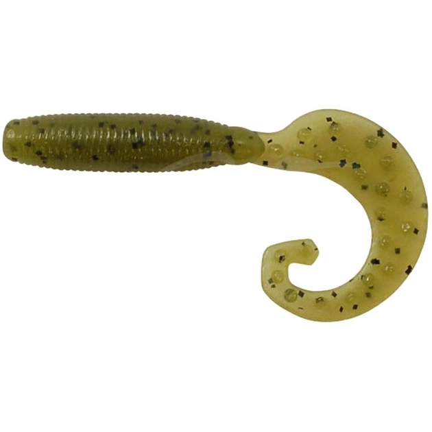 Силікон рибальський Reins FAT G TAIL GRUB 3" 001 Watermelon seed 12шт (1552.00.47) - зображення 1