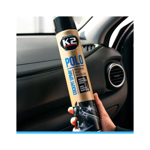 Автополіроль K2 POLO COCKPIT 750ml свіжість (K407FR1) - picture 3