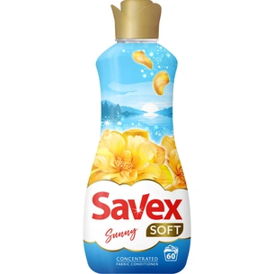 Кондиціонер для білизни Savex Soft Sunny 1.5 л (3800024048968) зображення 1