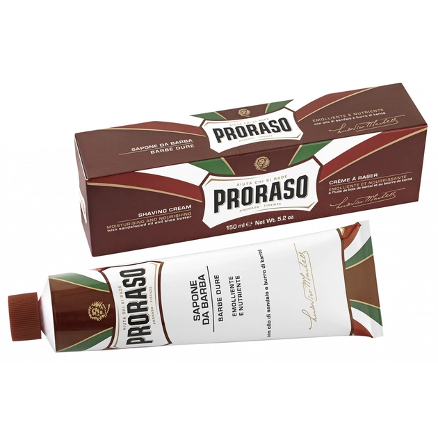 Крем для гоління Proraso з Олією Ши та Сандаловою олією 150 мл (8004395001095) - зображення 1