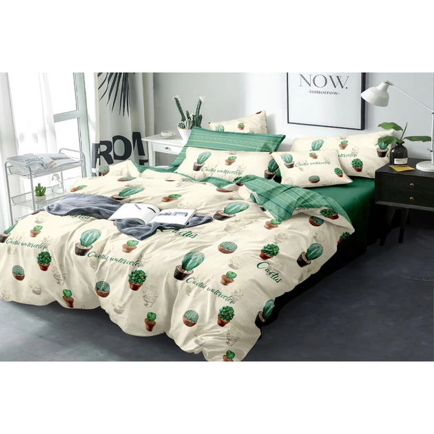 Постільна білизна MirSon Бязь 17-0322 Peyote 2x160x220 (2200002463843) - изображение 1