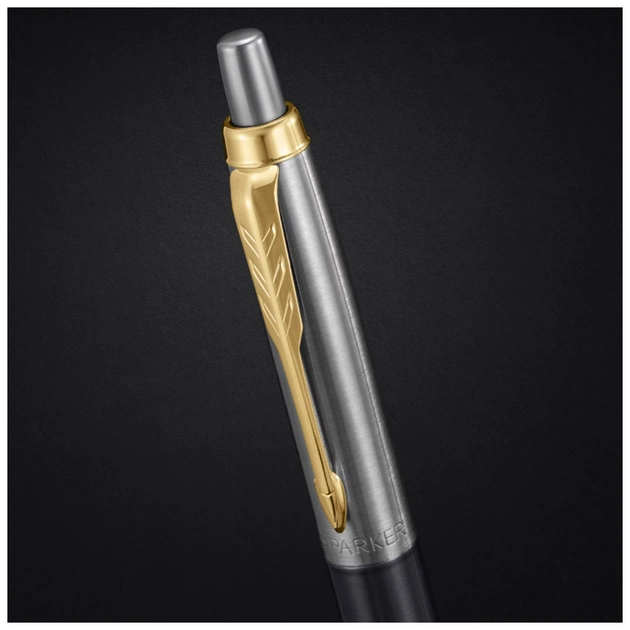 Ручка кулькова Parker JOTTER 17 Grey Lacquer GT BP (14 232) - picture 4
