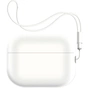Чохол для навушників Armorstandart Silicone Case with straps для Apple Airpods Pro 2 White (ARM68618) - зменшене зображення 1