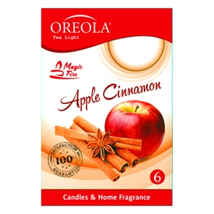 Ароматична свічка Oreola Яблуко і кориця 6 шт (5908252829200) picture 1
