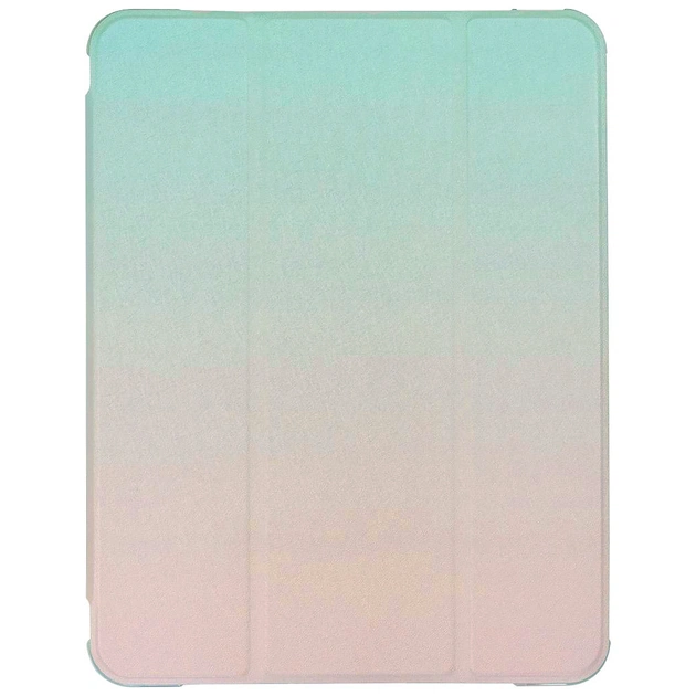 Чохол до планшета BeCover Gradient Soft TPU mount Apple Pencil iPad Air 10.9 2020/2021 Green-Pink (706582) - зображення 1