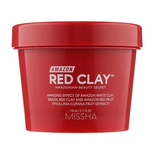 Маска для обличчя Missha Amazon Red Clay Pore Mask На основі червоної глини 110 мл (8809643534987) изображение 1