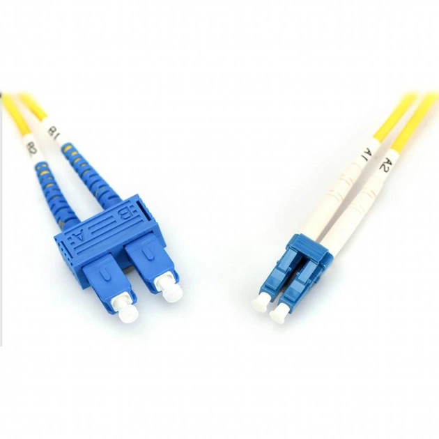 Оптичний патчкорд Digitus LC/UPC-SC/UPC, 9/125, OS2, duplex, 1m (DK-2932-01) - зображення 4