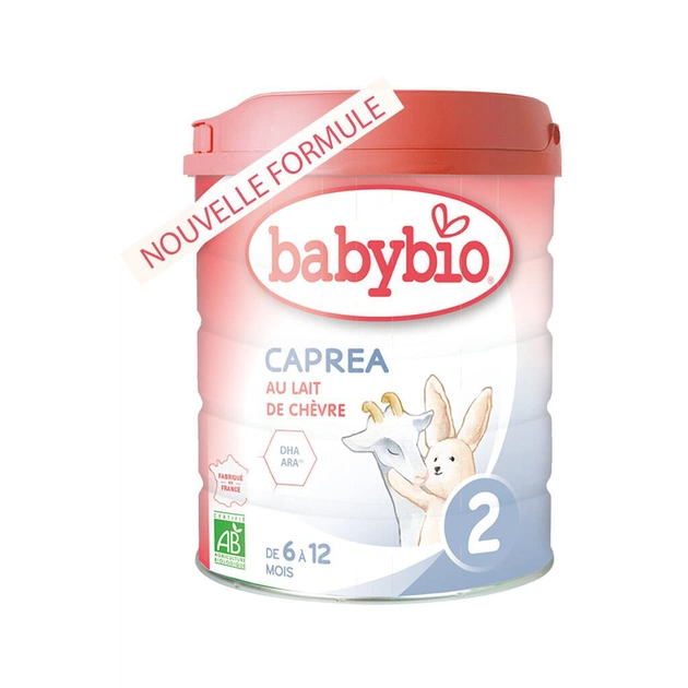 Дитяча суміш BabyBio Caprea 2 органічна з козячого молока +6 міс. 800 мл (3288131580524) - изображение 1