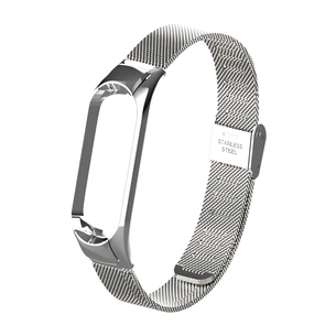 Ремінець до фітнес браслета BeCover Metal для Xiaomi Mi Smart Band 5 Silver (705147) зображення 1