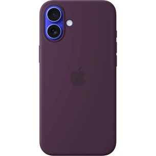 Чохол до мобільного телефона Apple iPhone 16 Plus Silicone Case with MagSafe - Plum (MYYD3ZM/A) зображення 1