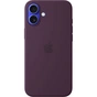 Чохол до мобільного телефона Apple iPhone 16 Plus Silicone Case with MagSafe - Plum (MYYD3ZM/A) - зменшене зображення 1