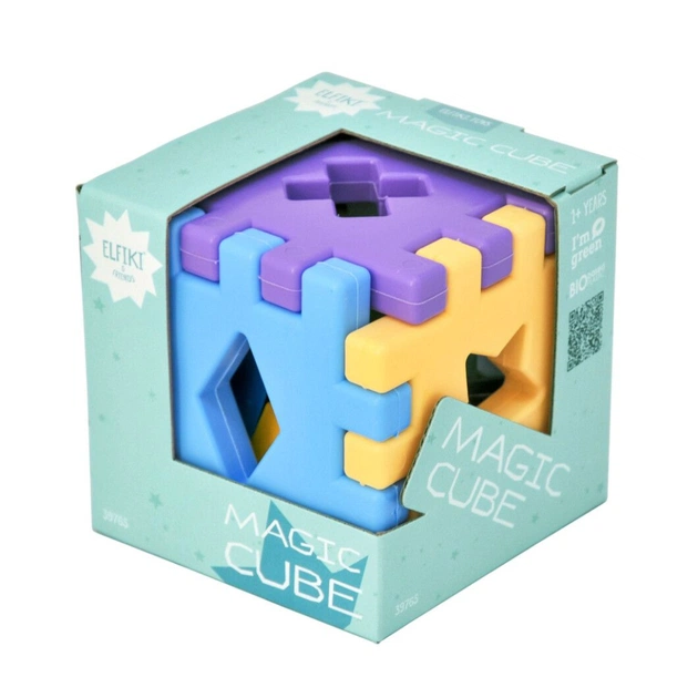 Развивающая игрушка Tigres Magic cube12 элементов, ELFIKI (39765) - изображение 1