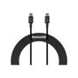 Дата кабель USB-C to USB-C 1.0m 5A Black Baseus (CATYS-B01) - зменшене зображення 1